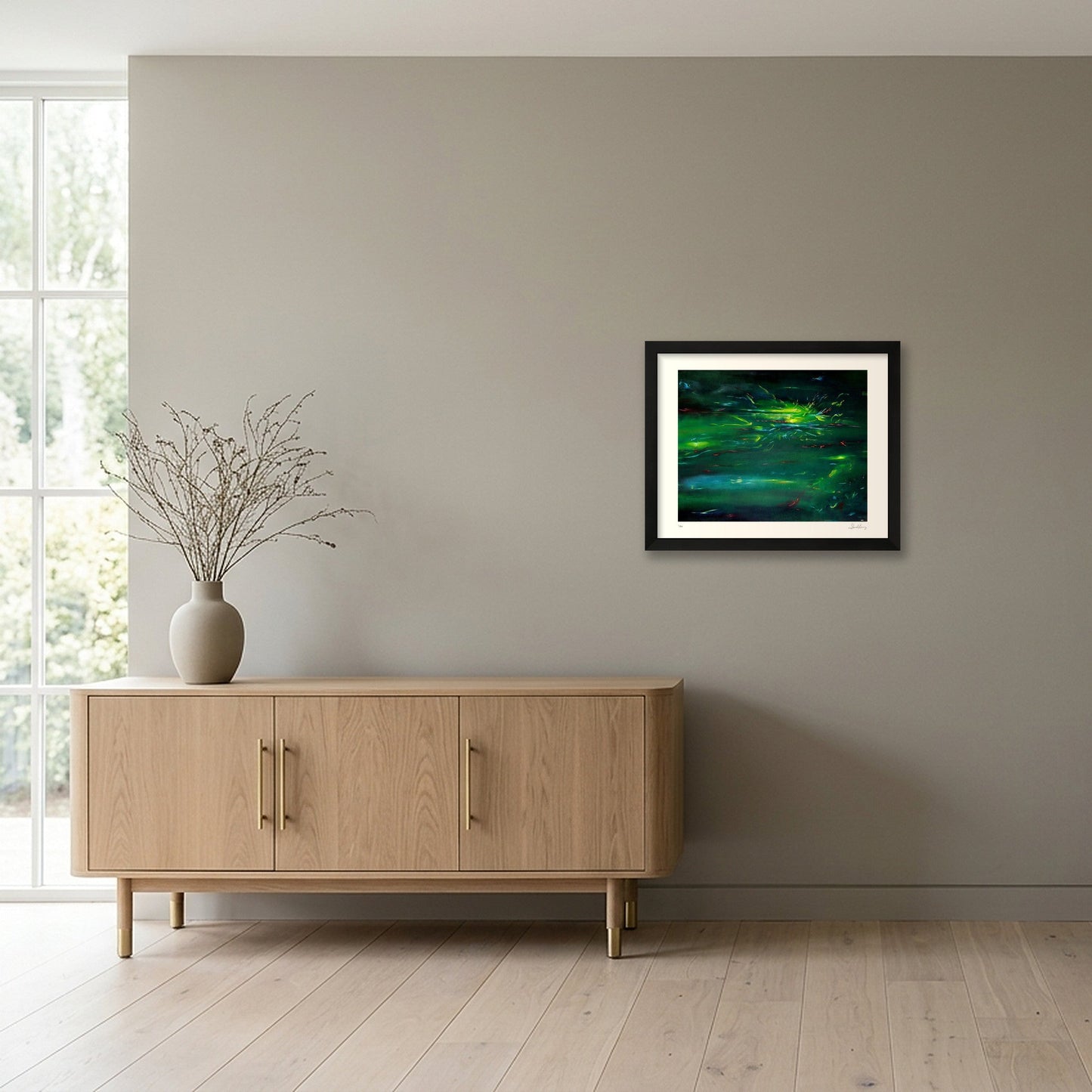 Comfortably Numb — 35×28cm, 14×11" Black Frame